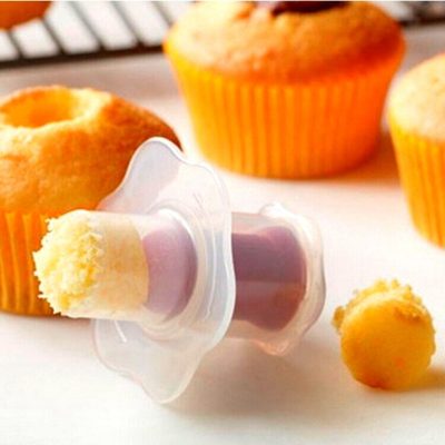 BUFFER® Cupcake Ve Muffin Dolgusu İçin Pratik Kek Delici Delme Aparatı