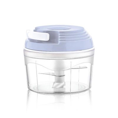 BUFFER® İpli Çekmeli Pratik Meyve Sebze Doğrayıcı 2 Bıçaklı El Blender